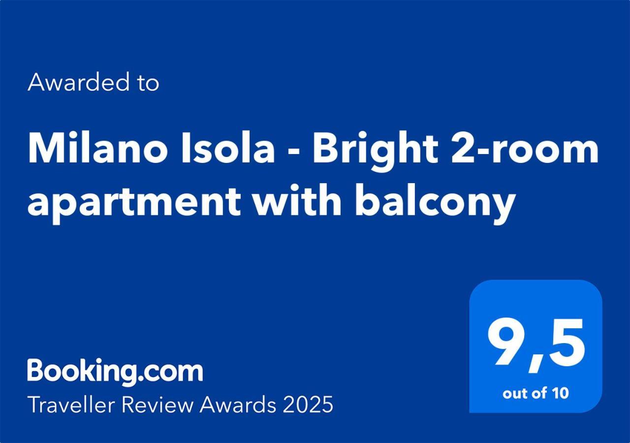 Milano Isola - Bright 2-Room Apartment With Balcony מראה חיצוני תמונה
